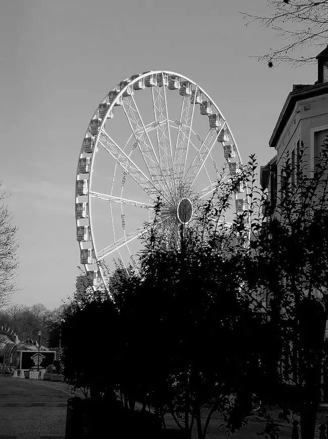 La grande roue à Bruxelles