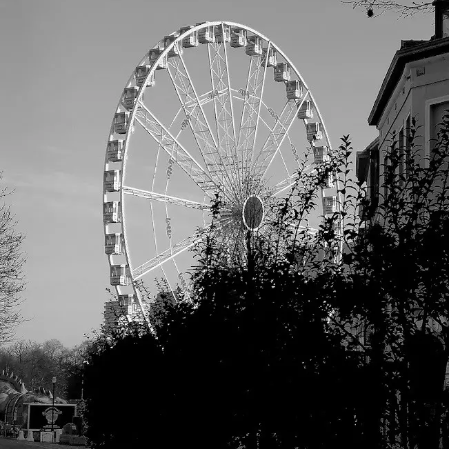 La grande roue à Bruxelles